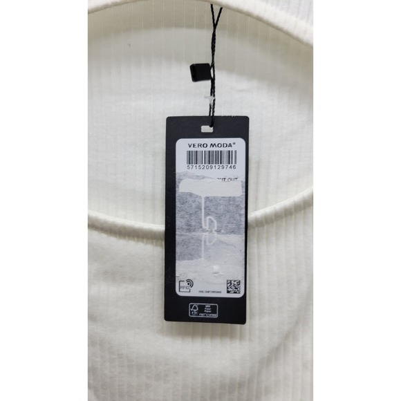 Vero Moda Rid Knit Cut Out Front Top XL - Picture 5 of 5